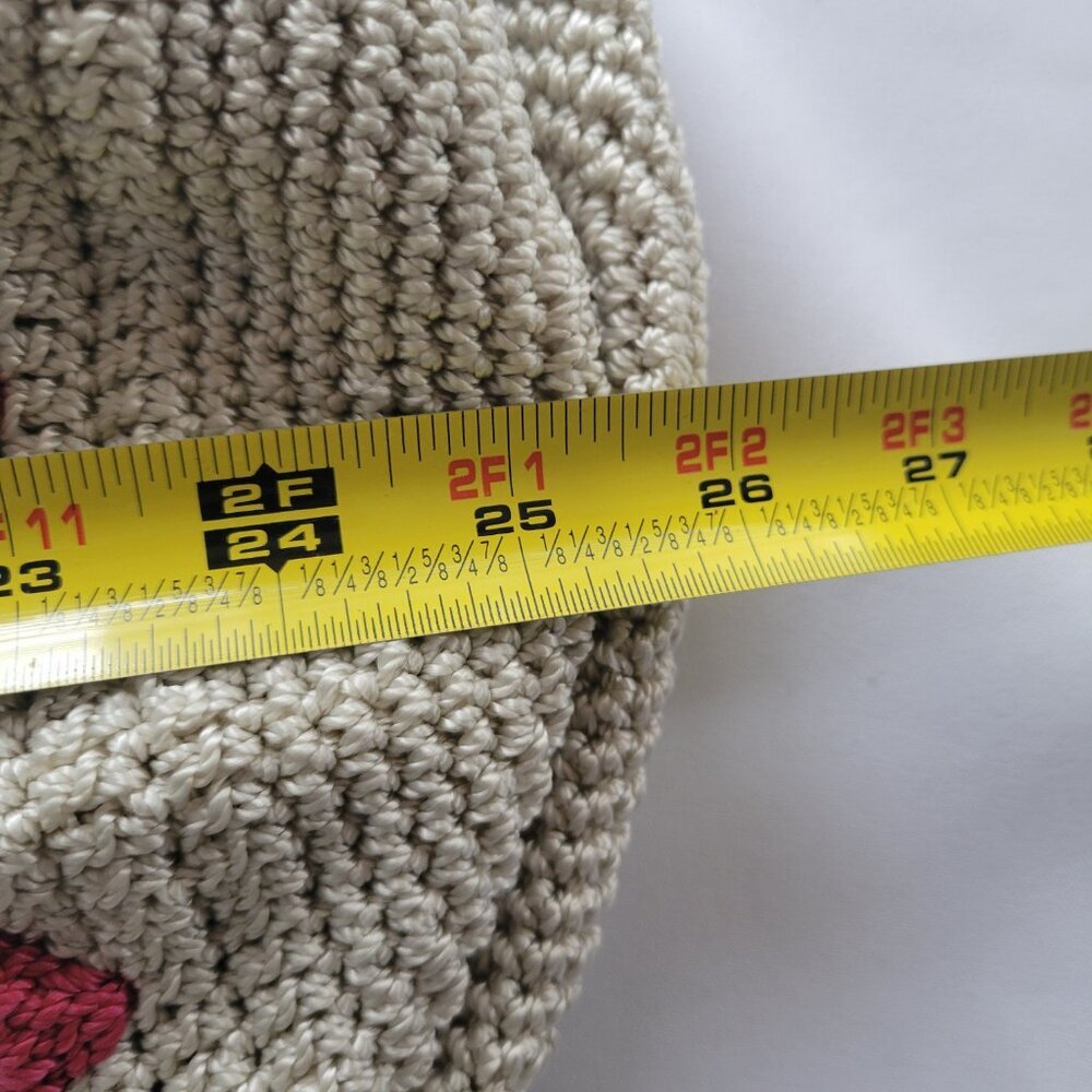 The Sak Limited Edition Crochet Natural Strawberries Hobo Bag - Picture 2 of 14